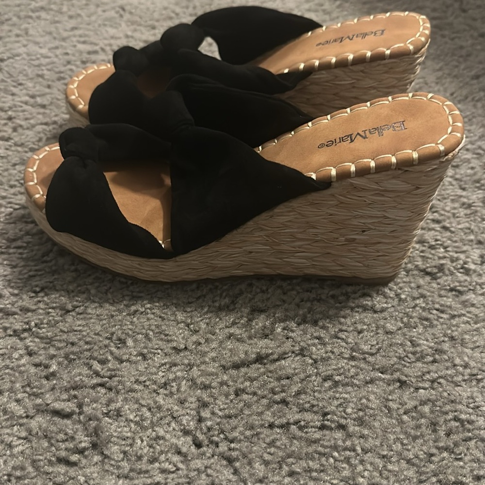Bella Marie slip in wedges